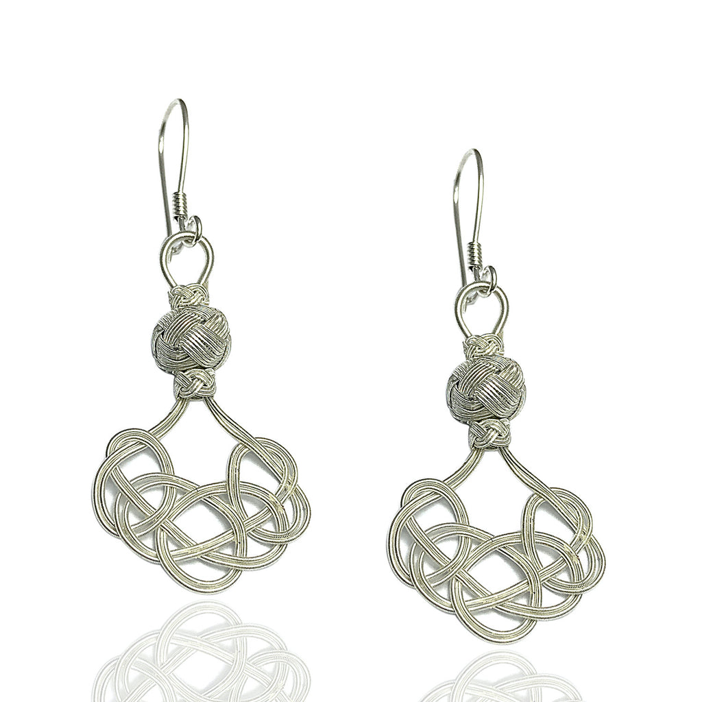 Kazaziye Earrings Jewelry Made of 1000 Sterling Silver (NG201016964)