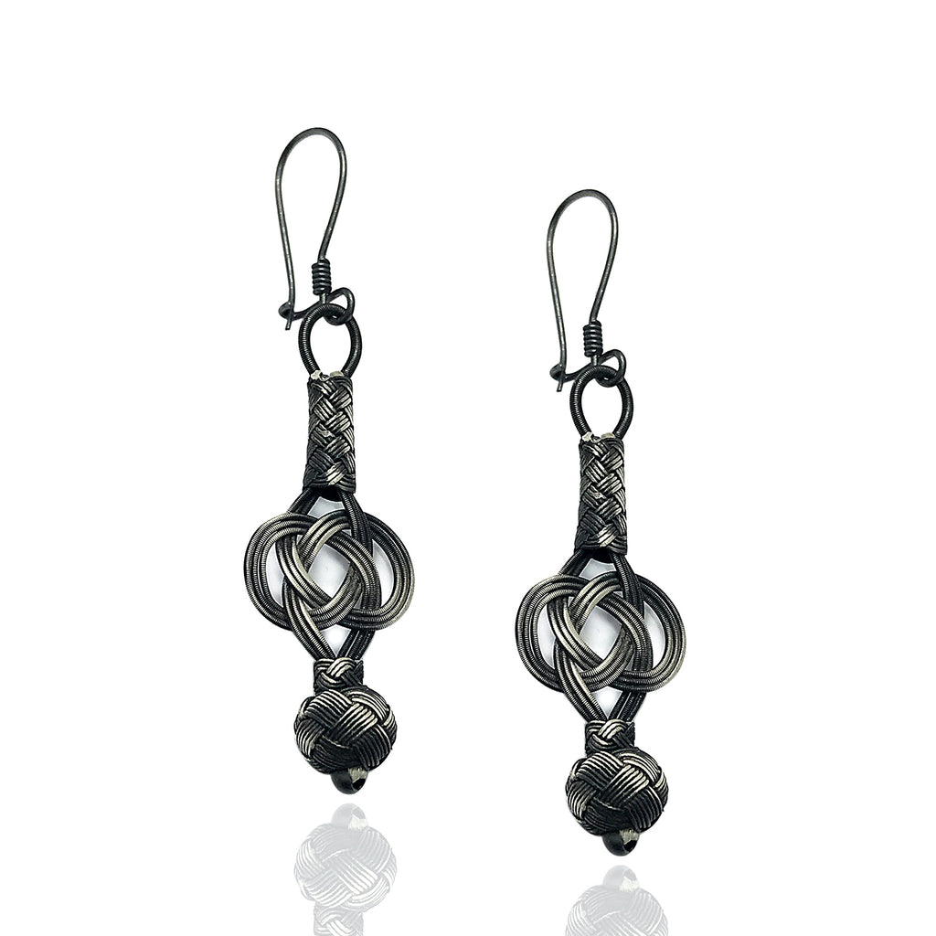 Kazaziye Earrings Jewelry Made of 1000 Sterling Silver (NG201016965)