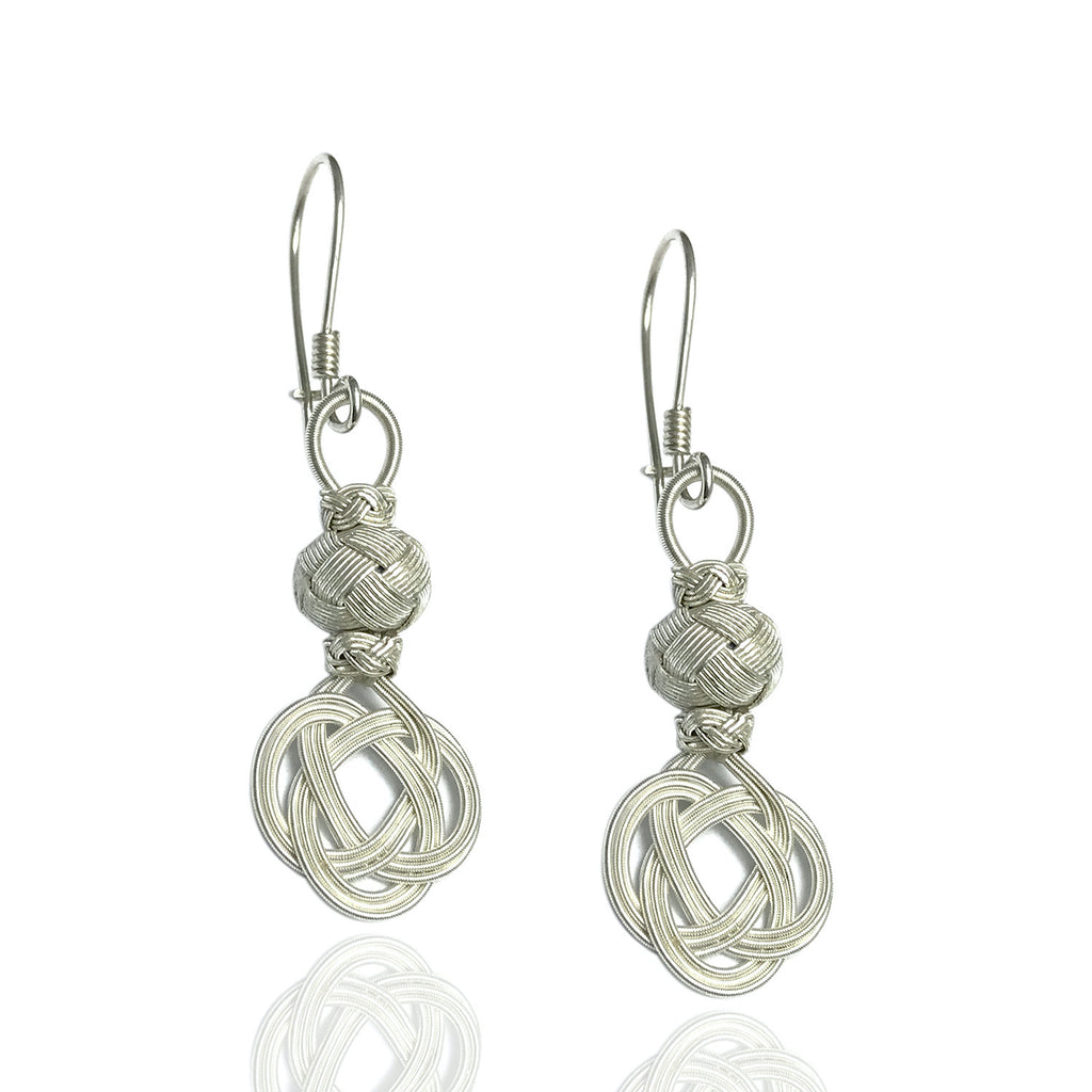 Kazaziye Earrings Jewelry Made of 1000 Sterling Silver (NG201016970)
