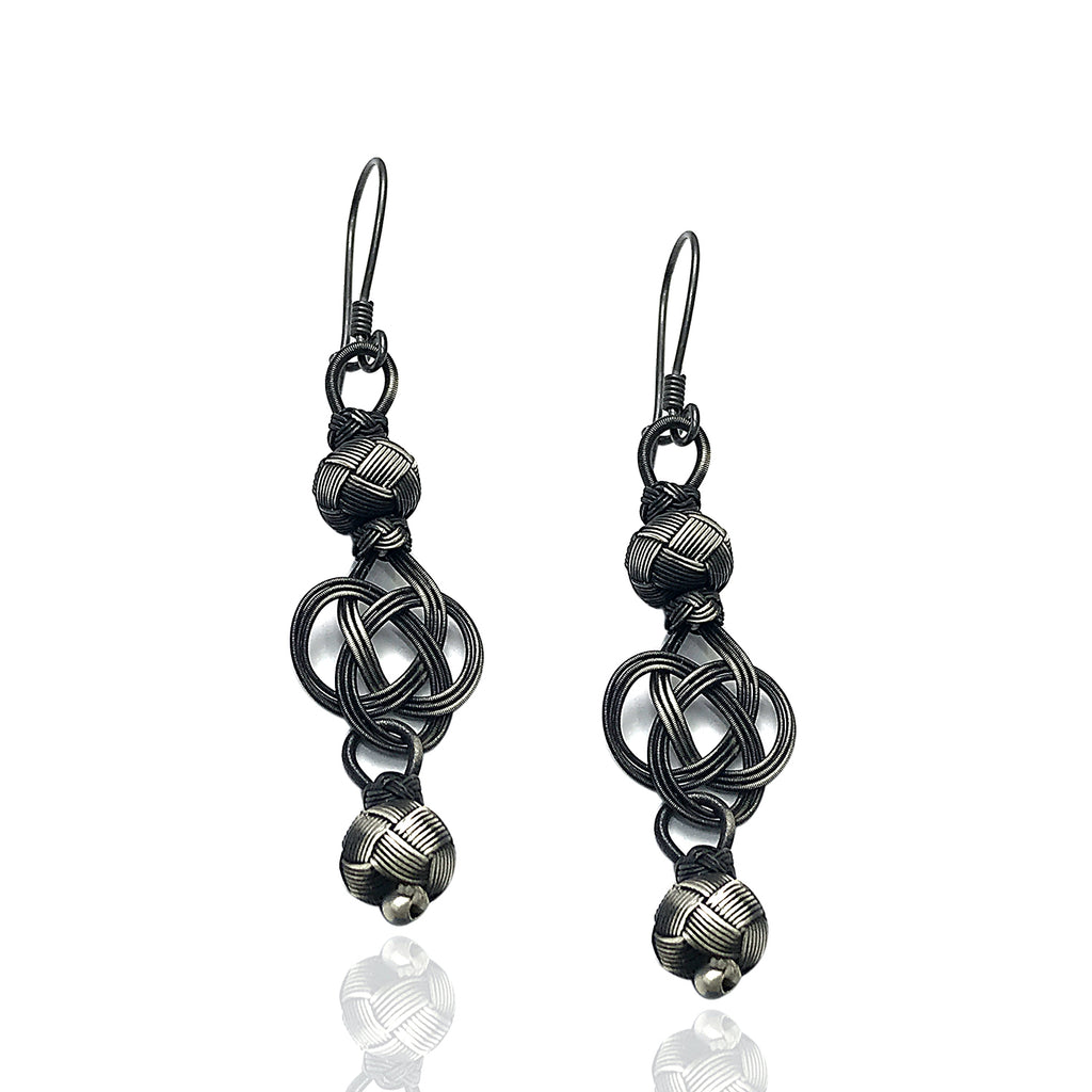 Kazaziye Earrings Jewelry Made of 1000 Sterling Silver (NG201016971)