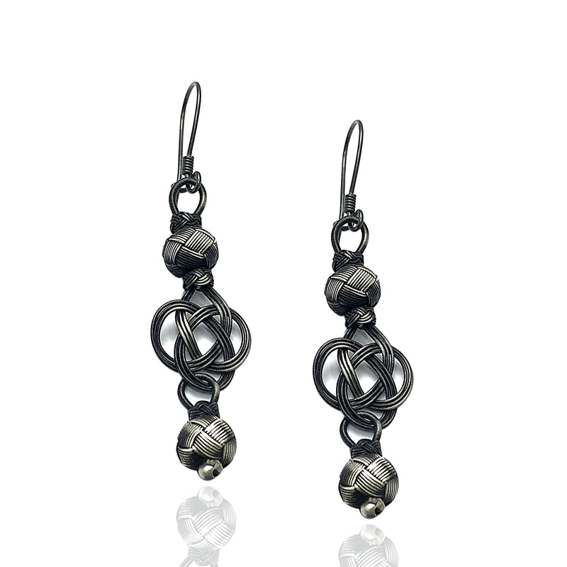 Kazaziye Earrings Jewelry Made of 1000 Sterling Silver (NG201016971)