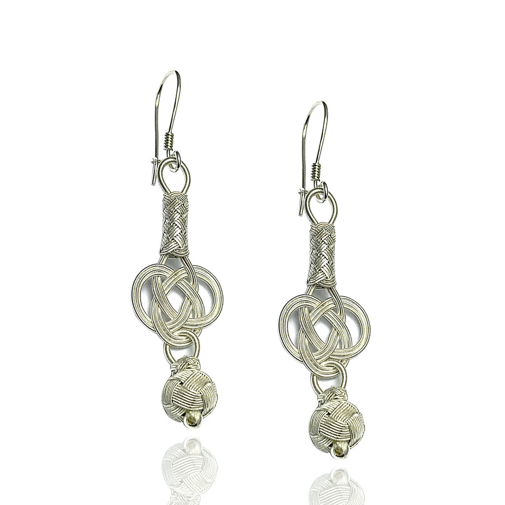 Kazaziye Earrings Jewelry Made of 1000 Sterling Silver (NG201016975)
