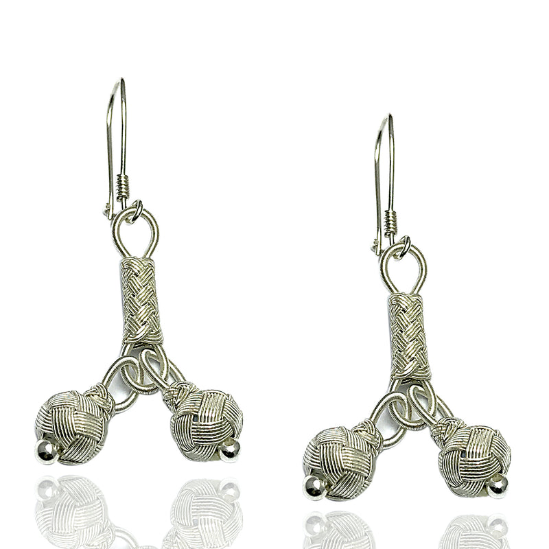 Kazaziye Earrings Jewelry Made of 1000 Sterling Silver (NG201016976)