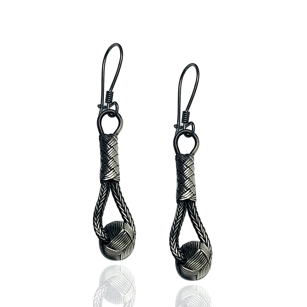 Kazaziye Earrings Jewelry Made of 1000 Sterling Silver (NG201016977)
