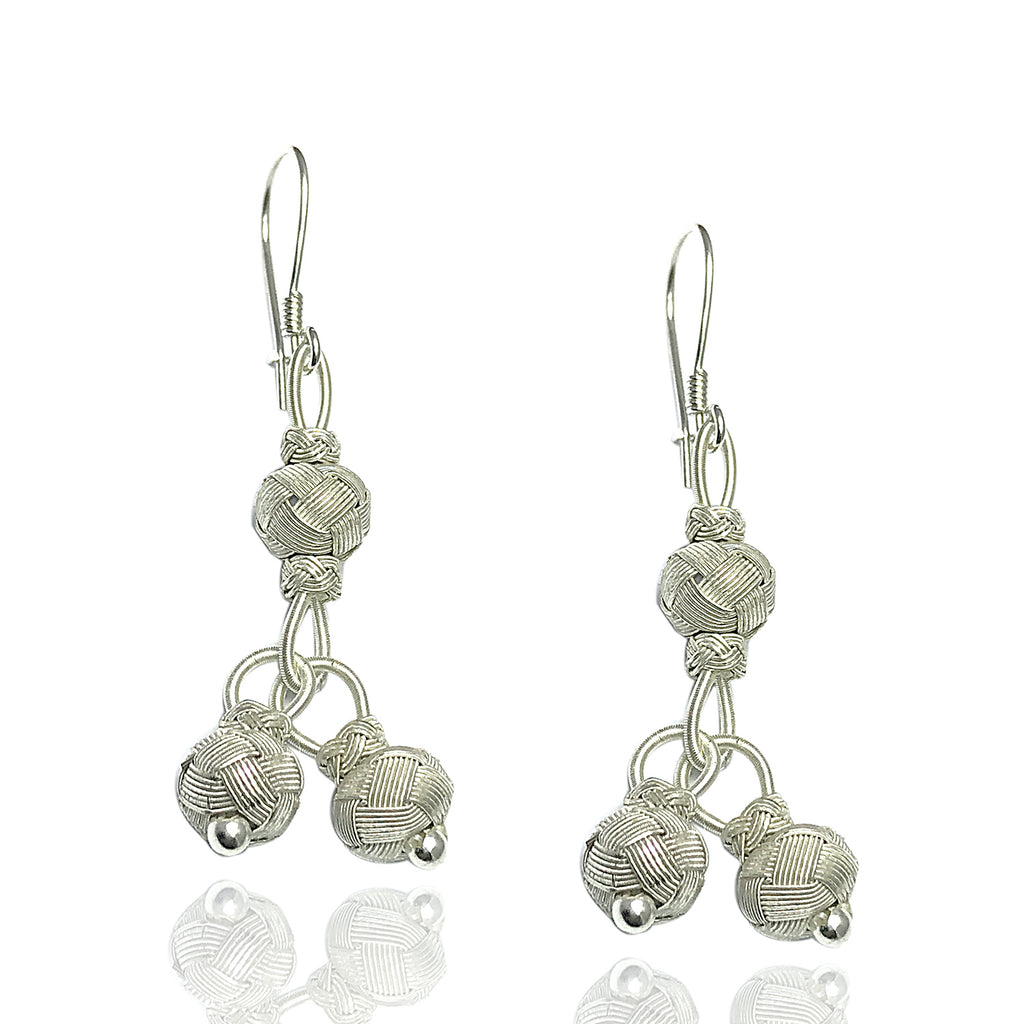 Kazaziye Earrings Jewelry Made of 1000 Sterling Silver (NG201016985)