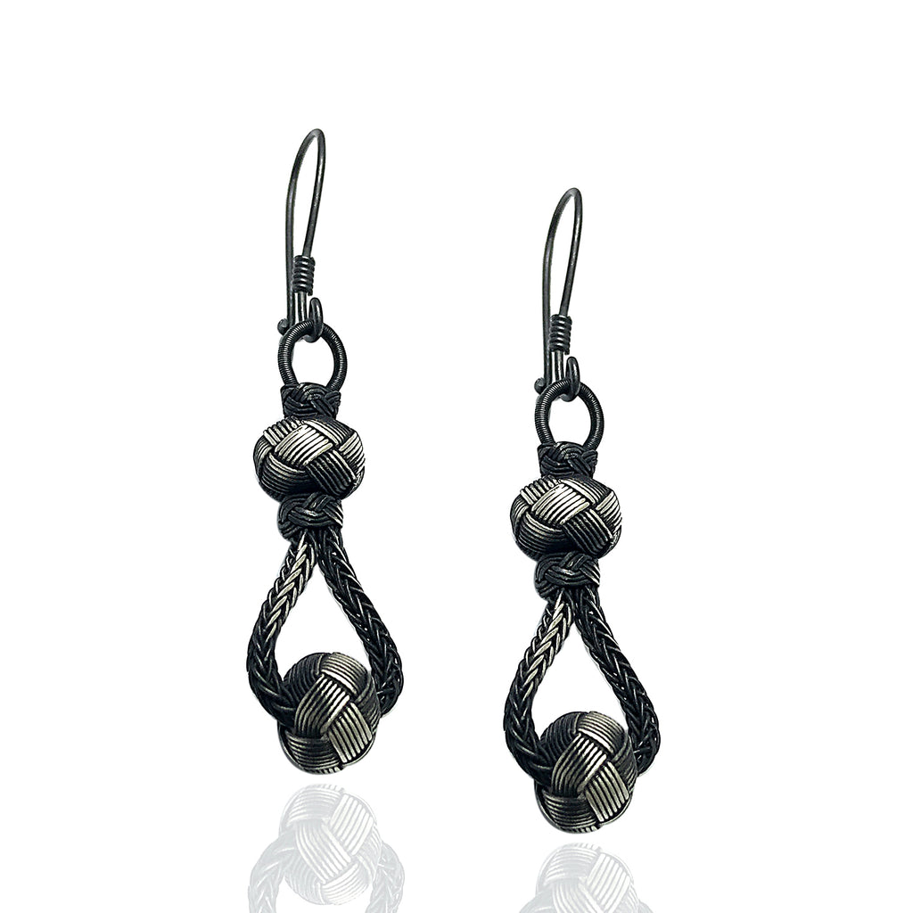 Kazaziye Earrings Jewelry Made of 1000 Sterling Silver (NG201016992)