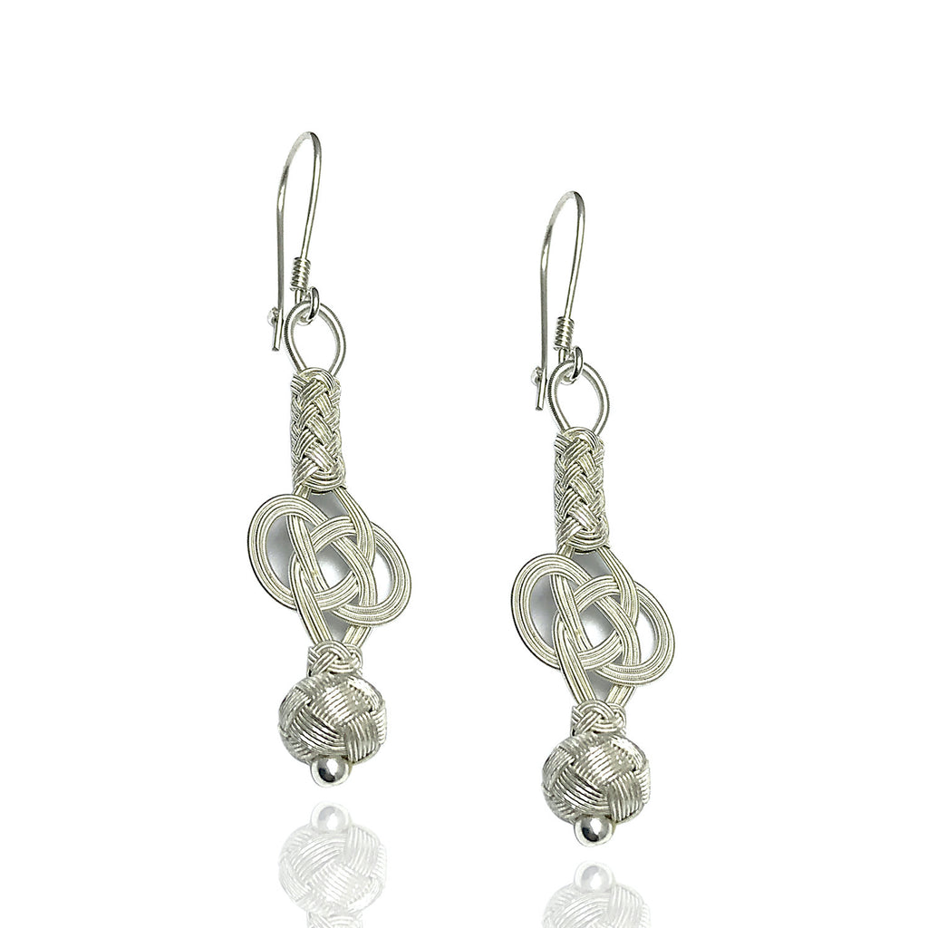 Kazaziye Earrings Jewelry Made of 1000 Sterling Silver (NG201016997)