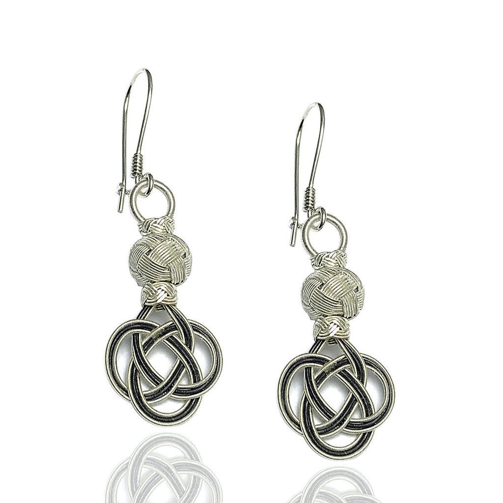 Kazaziye Earrings Jewelry Made of 1000 Sterling Silver (NG201017000)