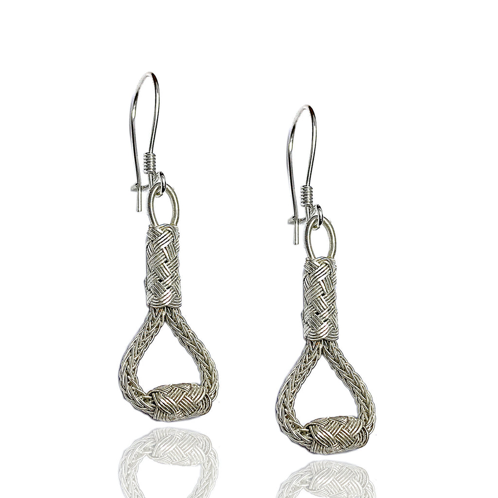 Kazaziye Earrings Jewelry Made of 1000 Sterling Silver (NG201017005)