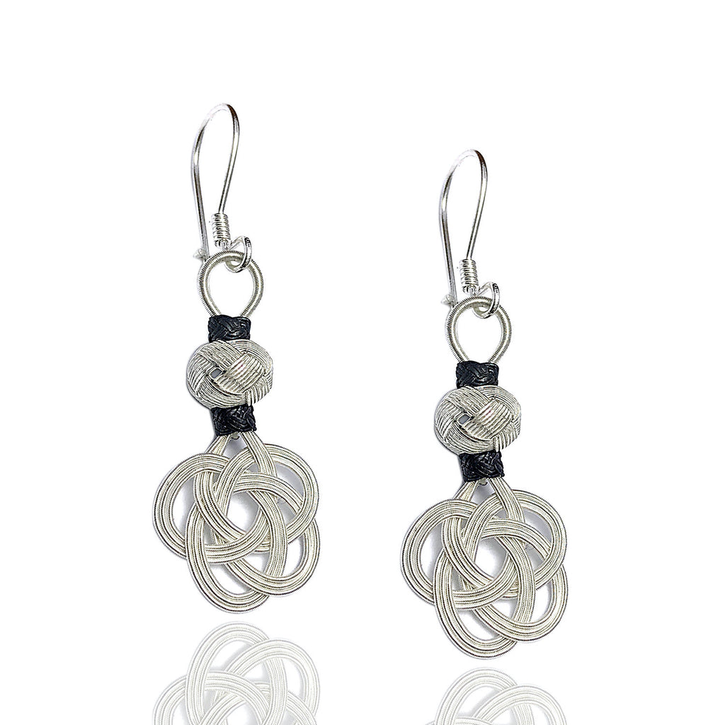 Kazaziye Earrings Jewelry Made of 1000 Sterling Silver (NG201017010)