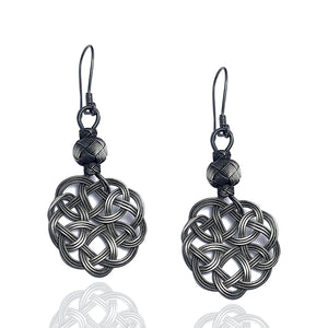 Kazaziye Earrings Jewelry Made of 1000 Sterling Silver (NG201017013)