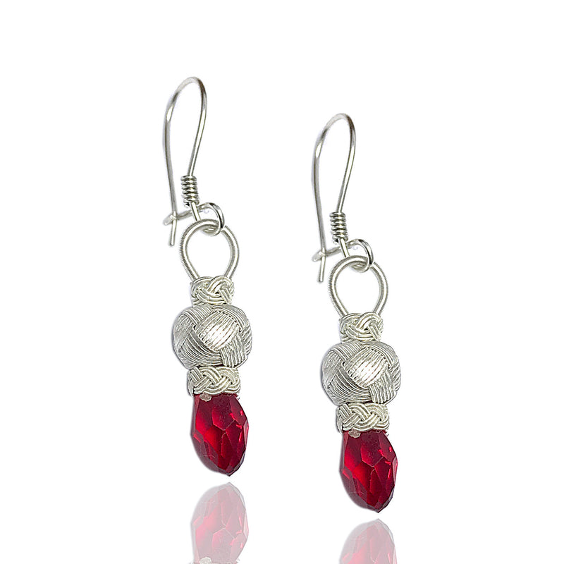 Kazaziye Earrings Jewelry Made of 1000 Sterling Silver (NG201017015)