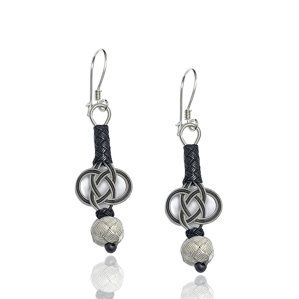Kazaziye Earrings Jewelry Made of 1000 Sterling Silver (NG201017017)