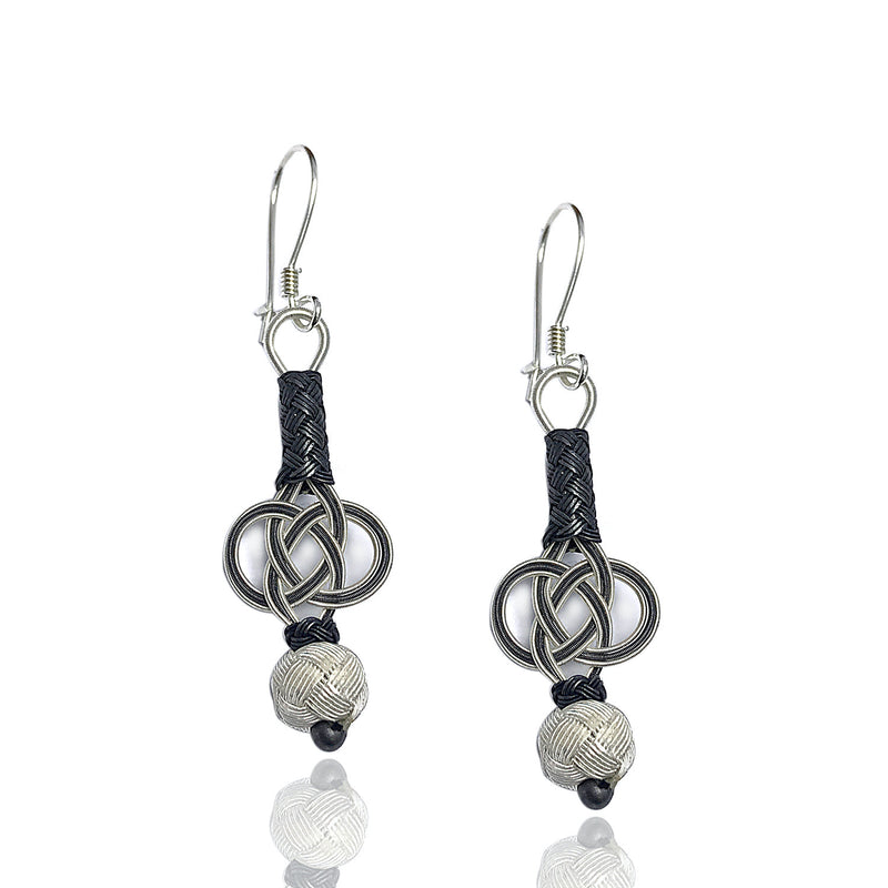 Kazaziye Earrings Jewelry Made of 1000 Sterling Silver (NG201017017)