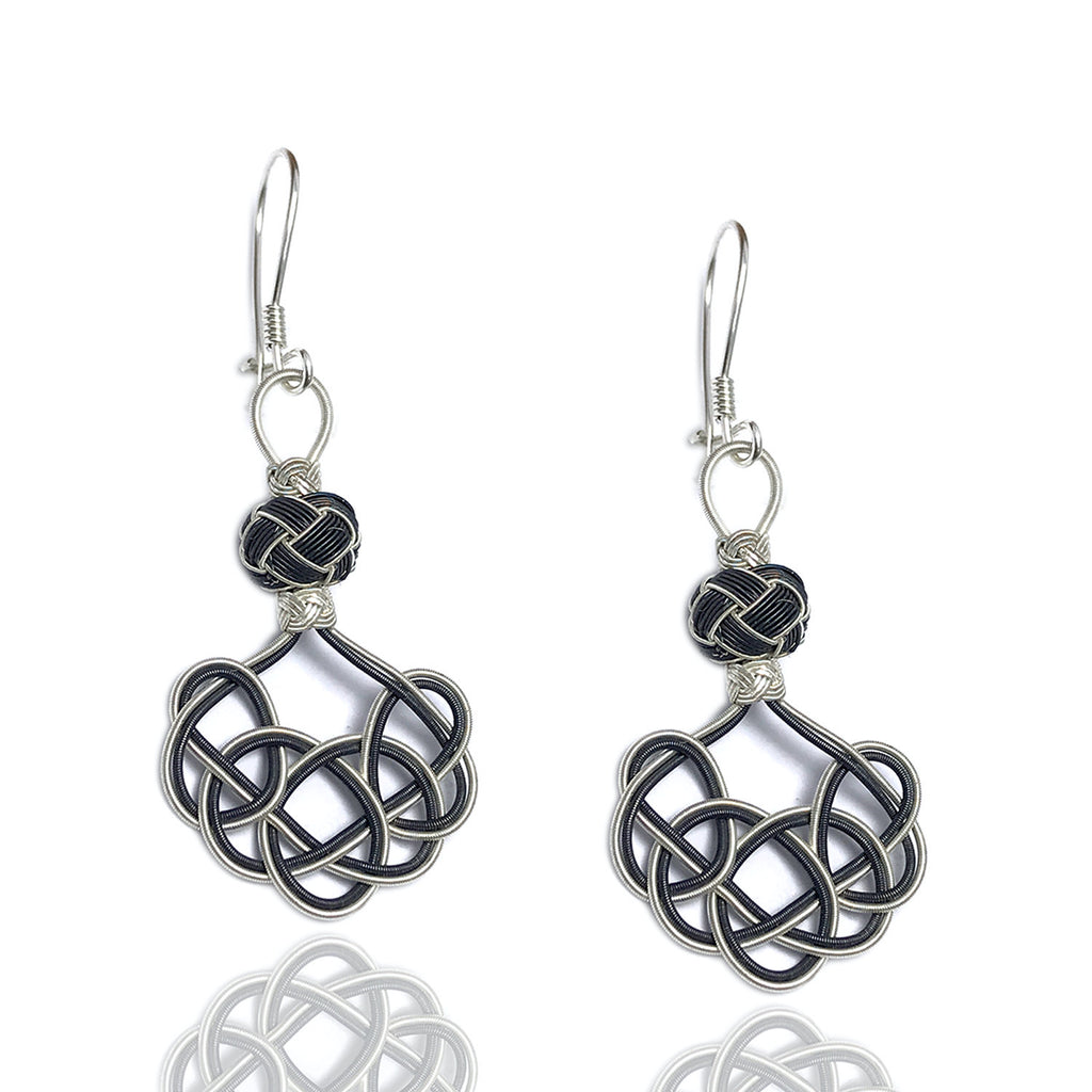 Kazaziye Earrings Jewelry Made of 1000 Sterling Silver (NG201017019)