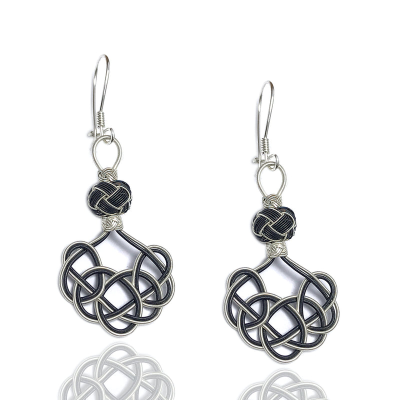 Kazaziye Earrings Jewelry Made of 1000 Sterling Silver (NG201017019)