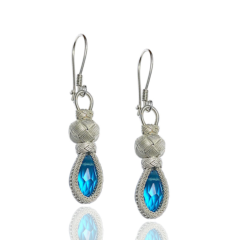 Kazaziye Earrings Jewelry Made of 1000 Sterling Silver (NG201017024)