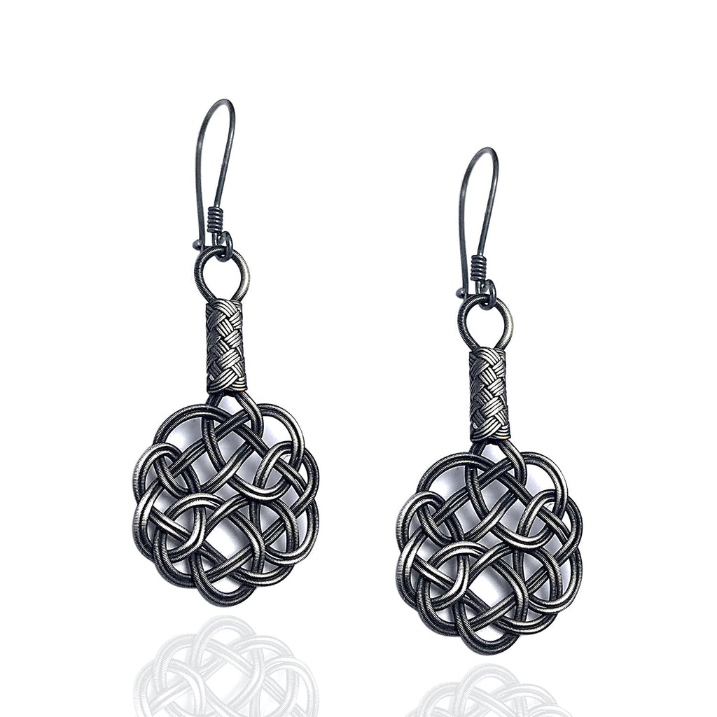 Kazaziye Earrings Jewelry Made of 1000 Sterling Silver (NG201017029)