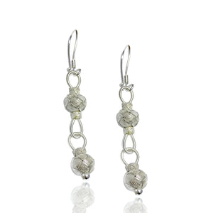 Kazaziye Earrings Jewelry Made of 1000 Sterling Silver (NG201017030)