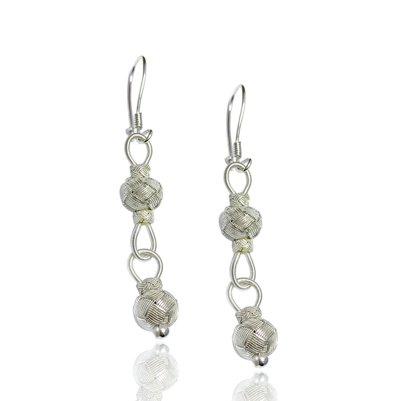 Kazaziye Earrings Jewelry Made of 1000 Sterling Silver (NG201017030)