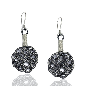 Kazaziye Earrings Jewelry Made of 1000 Sterling Silver (NG201017031)