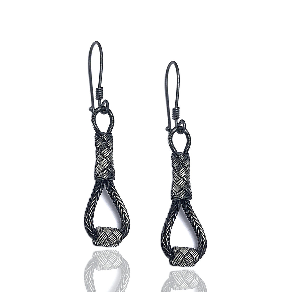 Kazaziye Earrings Jewelry Made of 1000 Sterling Silver (NG201017034)
