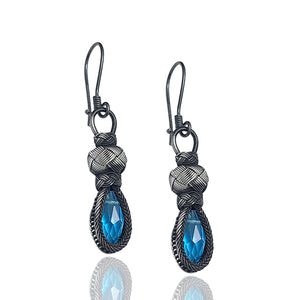 Kazaziye Earrings Jewelry Made of 1000 Sterling Silver (NG201017035)