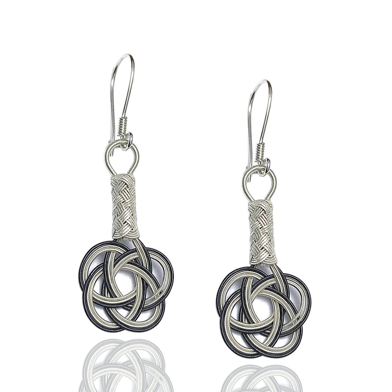 Kazaziye Earrings Jewelry Made of 1000 Sterling Silver (NG201017036)