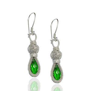 Kazaziye Earrings Jewelry Made of 1000 Sterling Silver (NG201017037)