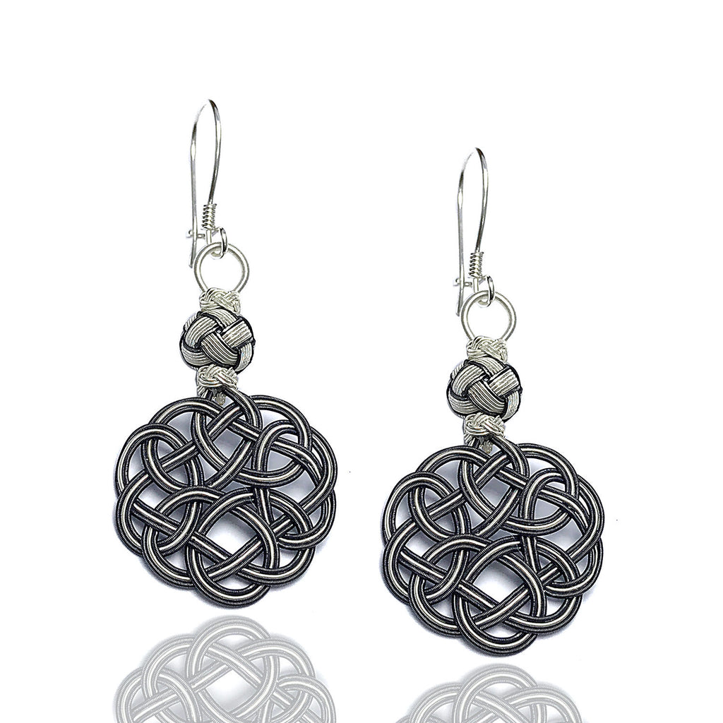 Kazaziye Earrings Jewelry Made of 1000 Sterling Silver (NG201017038)