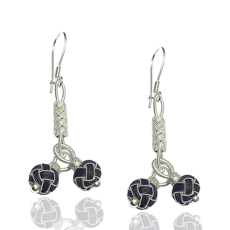 Kazaziye Earrings Jewelry Made of 1000 Sterling Silver (NG201017043)