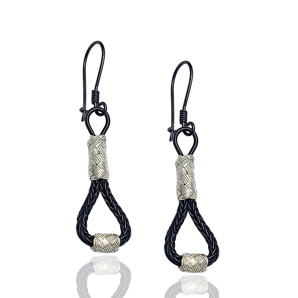 Kazaziye Earrings Jewelry Made of 1000 Sterling Silver (NG201017044)