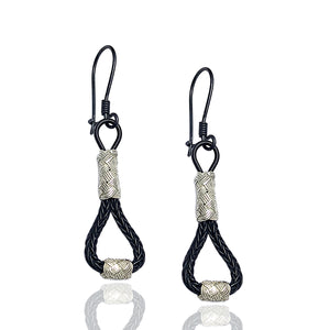 Kazaziye Earrings Jewelry Made of 1000 Sterling Silver (NG201017044)