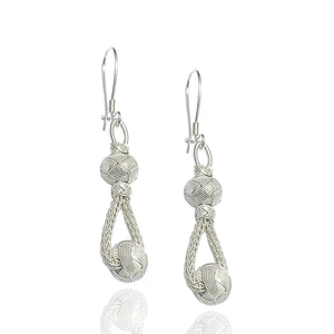 Kazaziye Earrings Jewelry Made of 1000 Sterling Silver (NG201017045)