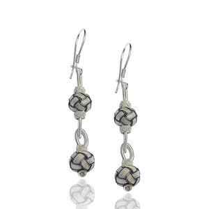 Kazaziye Earrings Jewelry Made of 1000 Sterling Silver (NG201017047)