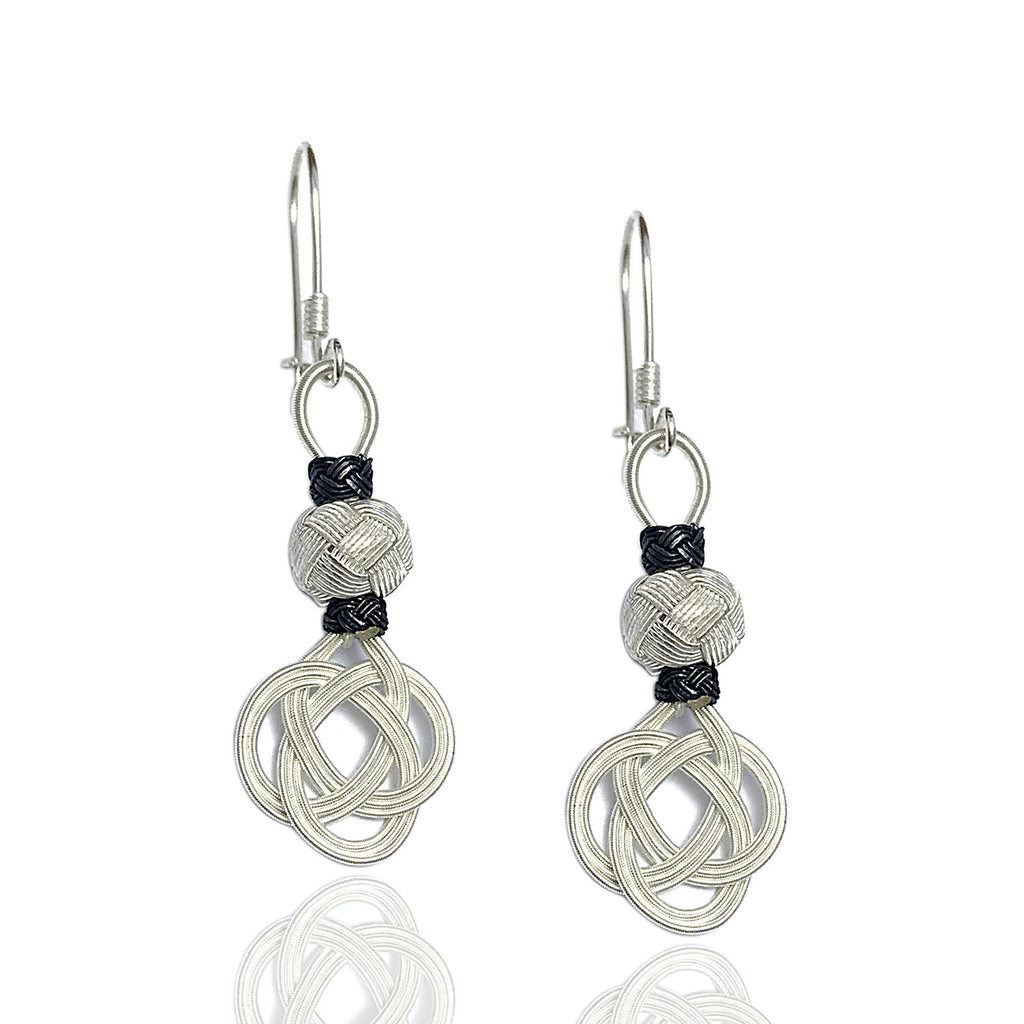 Kazaziye Earrings Jewelry Made of 1000 Sterling Silver (NG201017049)