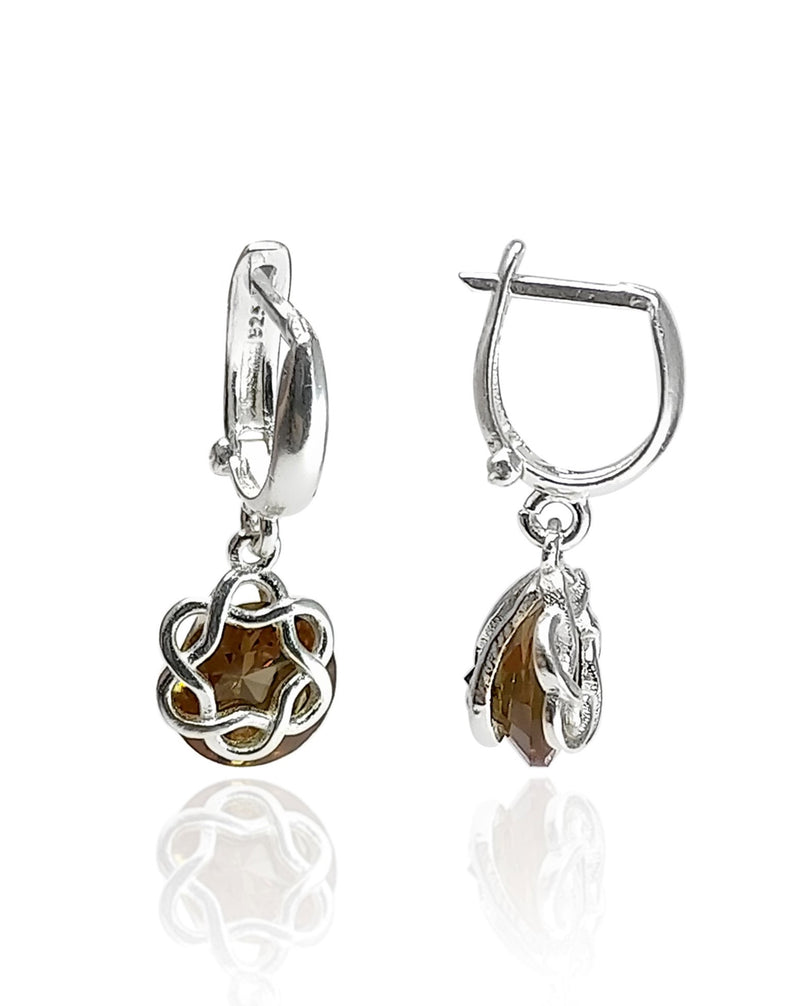 Authentic Sterling Silver Earrings With Zultanite (NG201019027)