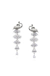Peacock Model Silver Earrings With Zircon (NG201019507)