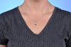 Drop Model Authentic Filigree Silver Necklace With Ruby (NG201013456)