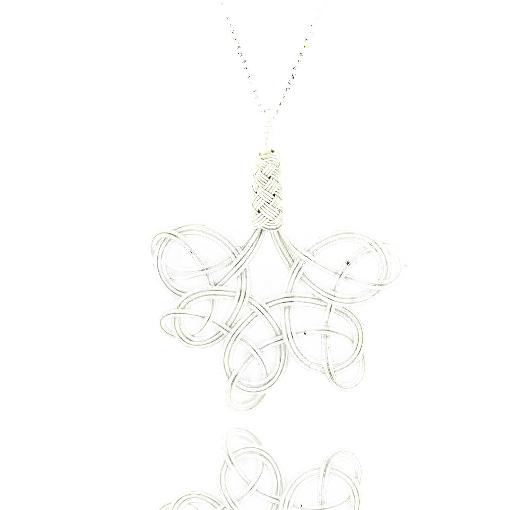 Kazaziye Model Authentic Handmade Silver Necklace (NG201017080)