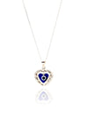 Evil Eye Model Authentic Handmade Silver Necklace (NG201019544)