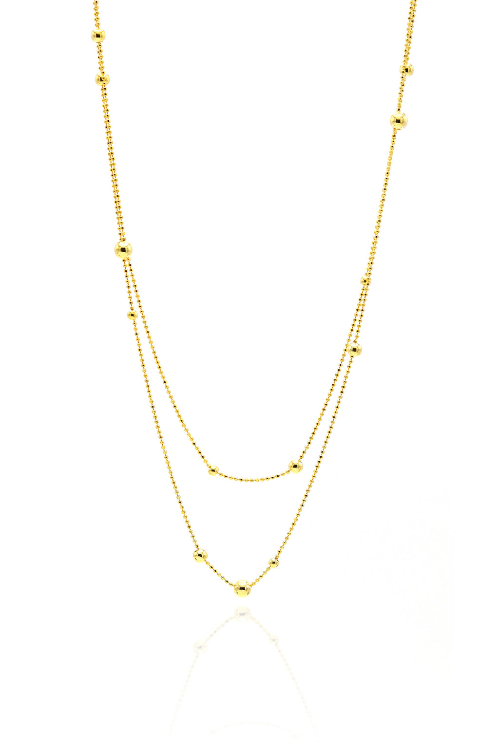 Dorika Model Gold Plated Silver Necklace (NG201019792)
