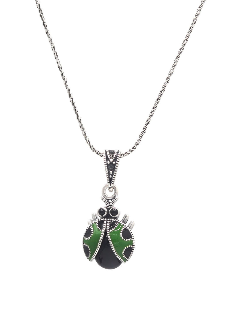 Ladybird Model Sterling Silver Necklace (NG201021616)