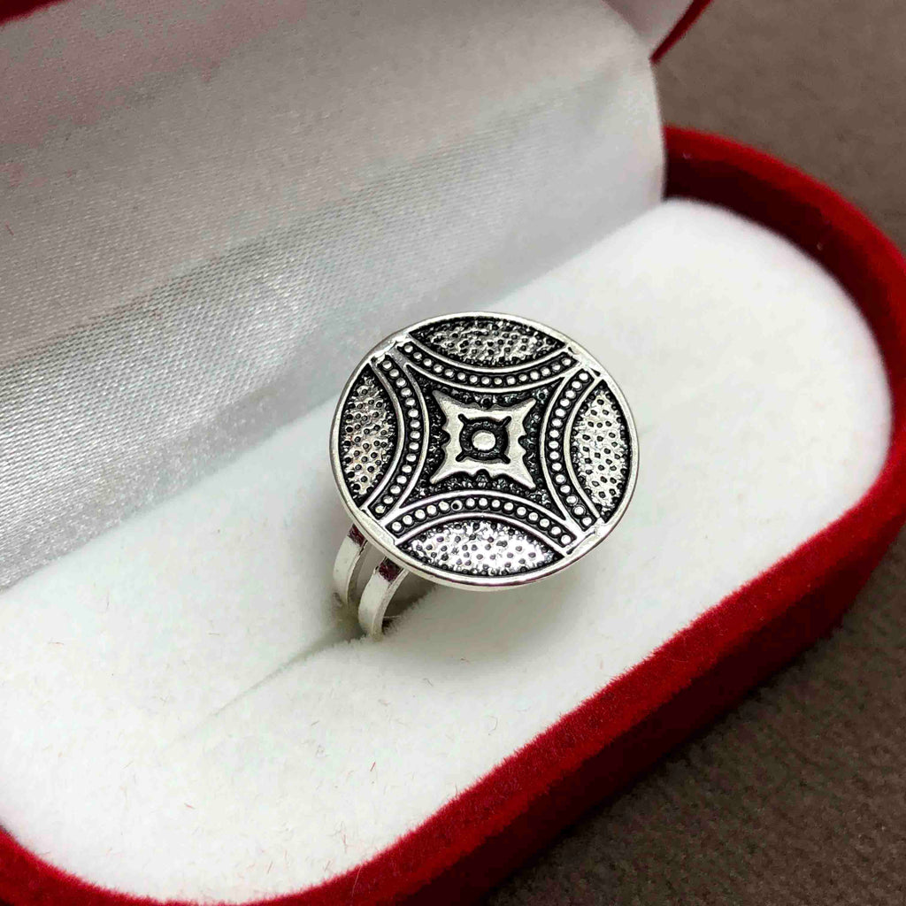 Mardin Straw Authentic Sterling Silver Ring (NG201012335)