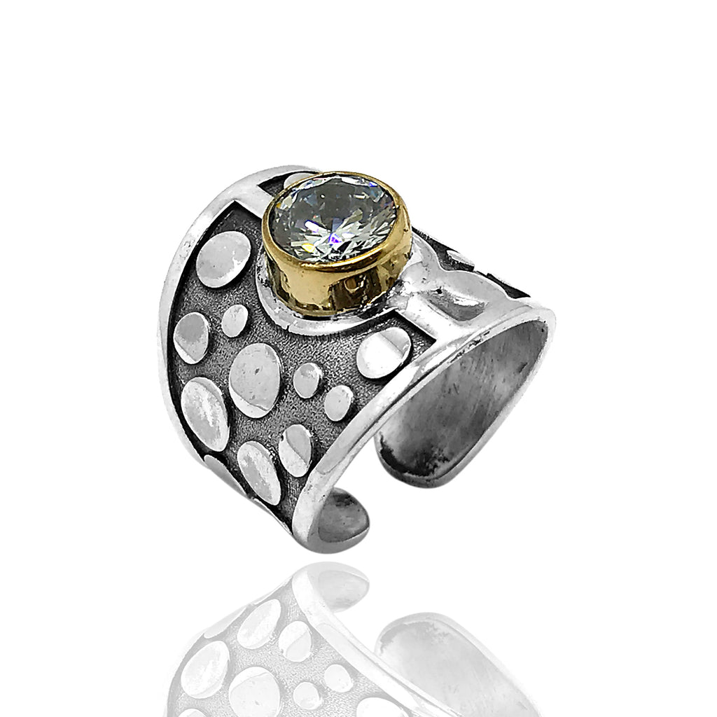 Spot Model Authentic Silver Ring With Zircon (NG201014017)