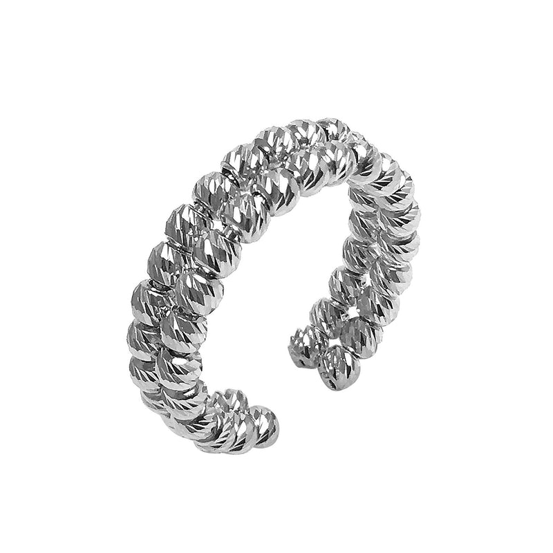 Double Dorika Model Handmade Silver Ring  (NG201015973)