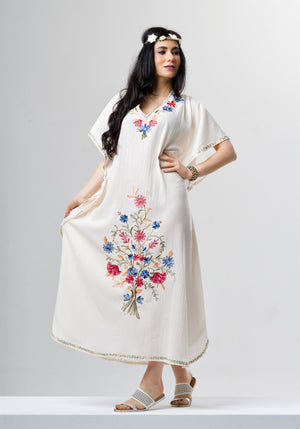 Cotton Gauze Dress (Tibet)