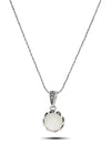 Round Model Silver Triple Jewelry Set With Mother of Pearl (NG201021943)