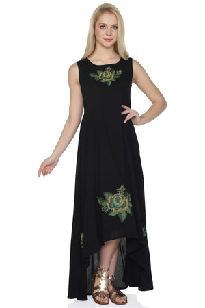 Cotton Gauze Dress - Sleeveless (Sila)