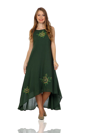 Cotton Gauze Dress - Sleeveless (Sila)